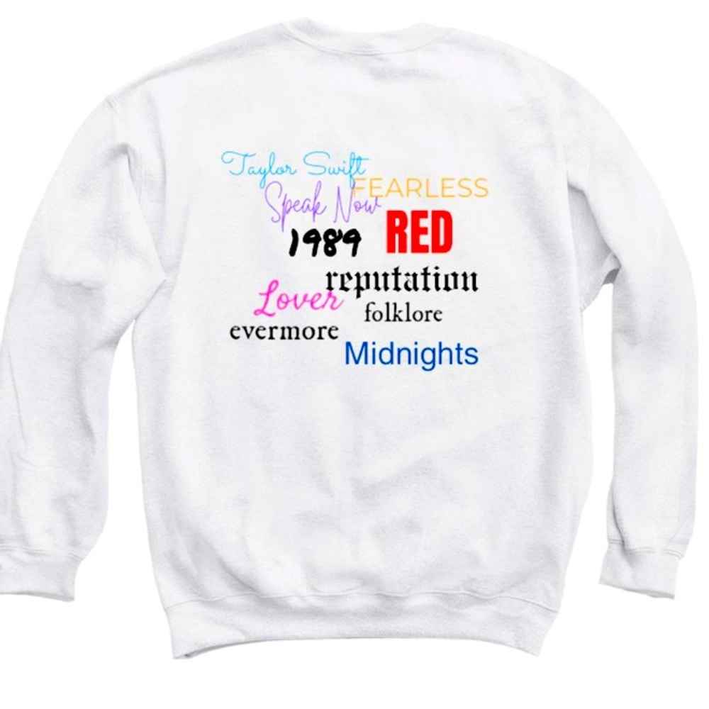 Taylor Swift’s Eras Sweatshirt